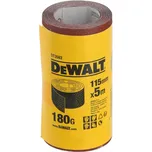 Brusný papír v roli 115mm x 5m P180 DeWalt DT3583