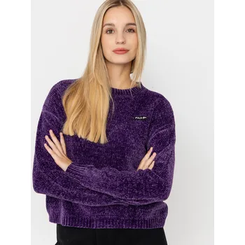 Dámský svetr Volcom Bubble Tease Sweater (acai) XS, fialová