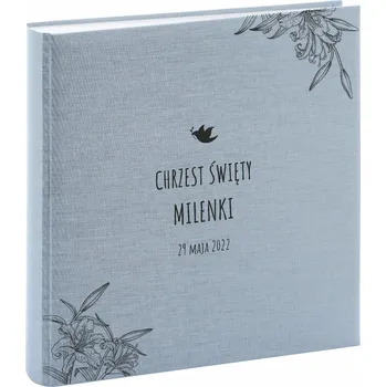 Fotoalbum ALBUM NA FOTKY k vlepování, 30 listů, Váš potisk Křest, První narozeniny Goldbuch