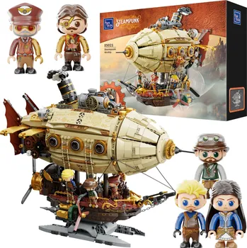 ostatní stavebnice Stavebnice Pantasy Vzducholoď Steampunk Airship