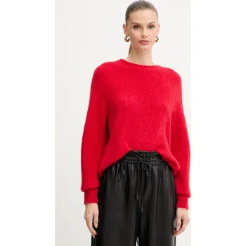 Dámský svetr Svetr s příměsí vlny Marella 2523366352200 červená 33X, vel. XS