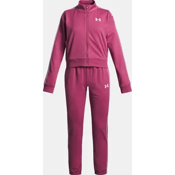 Dívčí souprava Under Armour UA Icon Knit Crop Tracks 1386528-659 Červená YXS