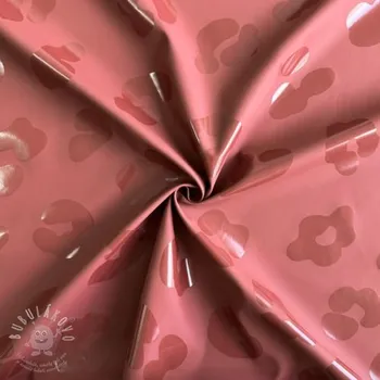 Látka na pláštěnku Animal skin bordeaux