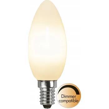 Žárovka LED žárovka E14 5W C35 OPAQUE FILAMENT Stmívatelná 3000K Ra90