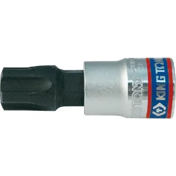 Gola hlavice Hlavice zástrčná King Tony 3/8 CrV pětihvězda s otvorem IRP 60 x 50 mm 302D60