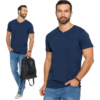 Moraj OTS1500-004 námořnická modrá Tričko L z česané bavlna s krátkým rukávem