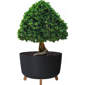 Květináč Šedý plast Květináč Prosperplast 39 cm x 39 x 25,7 cm