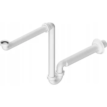 Sifon Umyvadlový sifon na nábytek, 5/4", DN32, bílý 151.127.0