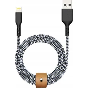 Datový kabel Kabel CaseON USB - Apple Lightning 1 m zelený