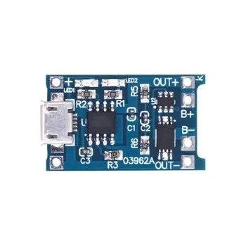 Zabezpečení domácnosti Nabíječka TP4056 micro USB s ochranou