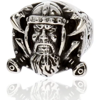 Prsten Zlatnictví Helios Ocelový prsten viking