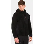 Pánská chlupatá fleecová mikina s kapucí Kilpi NORKA-M černá L