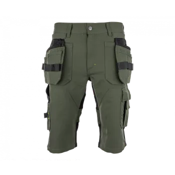 Pánské kraťasy Pracovní kraťasy EREBOS zeleno/černé, 46