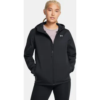 Dámská bunda Under Armour W Shield Hooded Jacket-BLK 1371595-002 Černá XLT