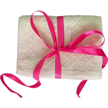 Top textil 4dílná sada dětských ručníků krém-růžová (29)