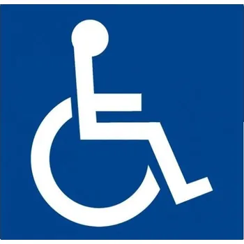 Czech republic Magnetka Invalida (7x7 cm)