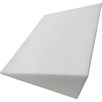 Polštář Klínový polštář z čalounické pěny T-25 60x40x20 cm – pro podložení, pod hlavu, 1. jakost