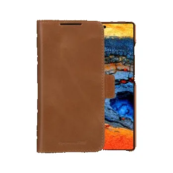 Pouzdro na mobilní telefon dbramante1928 Lynge - Pouzdro s klopou pro mobilní telefon - kůže full-grain - bronz - pro Samsung Galaxy S25 Ultra