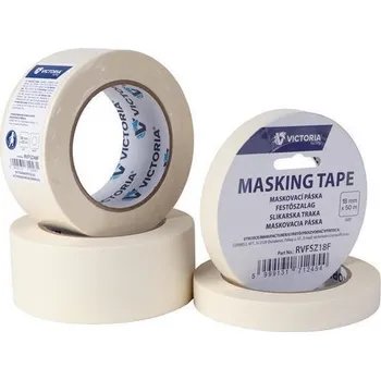 Lepicí páska VICTORIA FACILITY Maskovací páska, bílá, 48 mm x 50 m, VICTORIA FACILITY 593442