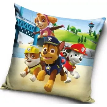 Polštář POVLAK NA POLŠTÁŘEK TLAPKOVÁ PATROLA TÝM HRDINŮ