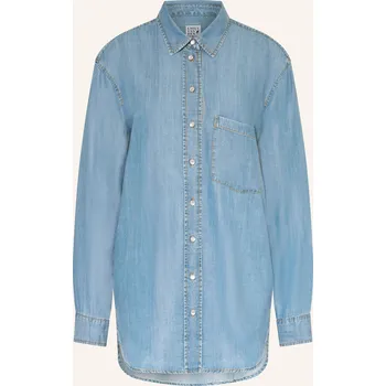 Dámská halenka Emily Van Den Bergh Dámská Oversized Halenka V Džínovém...