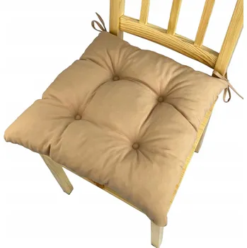 Polštář Polštář na židli TRAPEZ BÉŽOVÝ