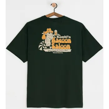 Pánské tričko Volcom Racoon Lse (scarab) L, zelená