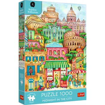Trefl Puzzle 1000 dílků O půlnoci v Římě