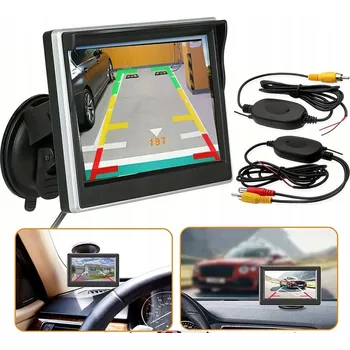 Couvací kamera LCD MONITOR 5 PALCŮ pro ZPĚTNOU KAMERU SADA MONITOR