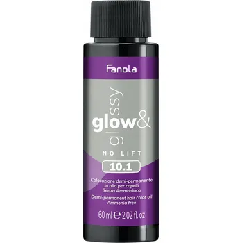 Barva na vlasy Fanola Glow & Glossy 10.1 Tónovací barva na vlasy bez amoniaku 60 ml