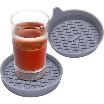 Podtácek Silikonové Podložky Sada 2 Ks Pod Čaj Kávu Do Auta Kuchyně