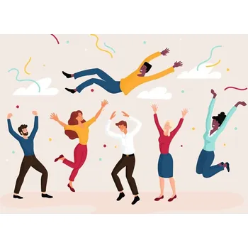 Puzzle RAVENSBURGER Puzzle Moment: Party people 300 dílků