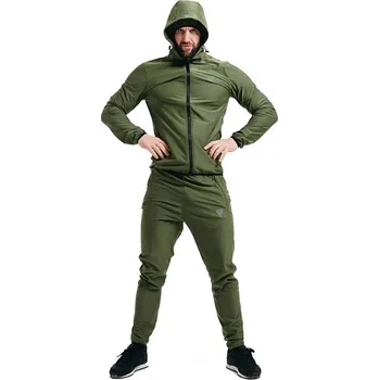 Sauna oblek RDX H2 Armádní zelená plus 3XL