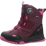 Boty TROLLKIDS Kirkenes Winter Boots - redwood/magenta 31