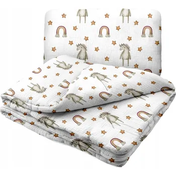 Povlečení Sada povlečení Čtyři Sloni 90 x 120 cm, vícebarevné