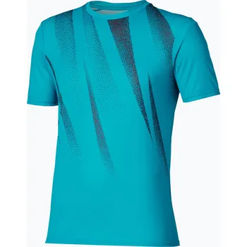 Pánské oblečení Pánské běžecké tričko Mizuno Core Graphic Tee capri breeze