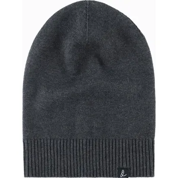 Čepice Pánská zimní čepice z bavlněného úpletu - graphite melange V2 OM-ACWH-0124 - univerzální