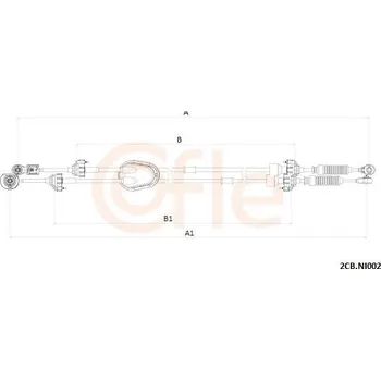 Tazne lanko, rucni prevodovka COFLE 92.2CB.NI002