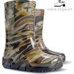Dětské holínky DEMAR TWISTER PRINT 0031 N maskáč 30-31