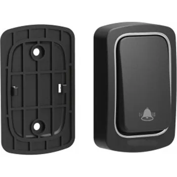 BEZDRÁTOVÝ ZVONEK KE DVEŘÍM BEZ BATERIÍ KINETICKÁ TECHNOLOGIE 2 KUSY