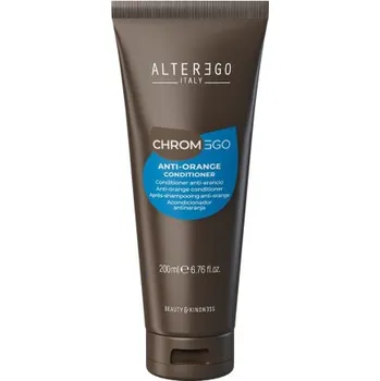 Chromego Anti Orange Kondicionér 200 ml – odstranění oranžových tónů ve vlasech Kondicionér proti oranžovým odleskům – neutralizace teplých tónů a lesk vlasů