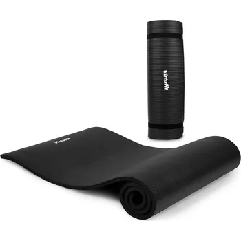 podložka na cvičení Podložka na cvičení VIRTUFIT NBR Fitnessmat 180 x 60 x 1,5 cm černá