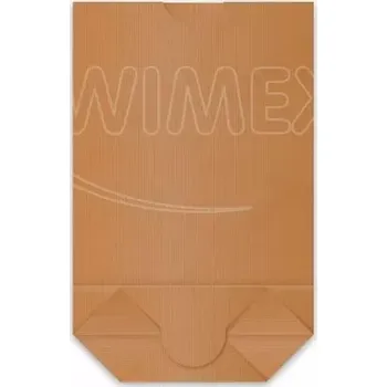 Nádobí Papírový sáček (FSC Mix) s křížovým dnem kraft 28 x 45 cm `5kg` [500 ks] (71049)