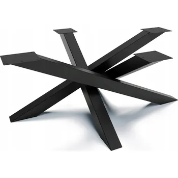 Stolová podnož Noha ke konferenčnímu stolku kovová loft 80x50 cm