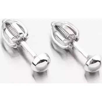 Náušnice Dámské náušnice bílé zlato 585 DZ5004B