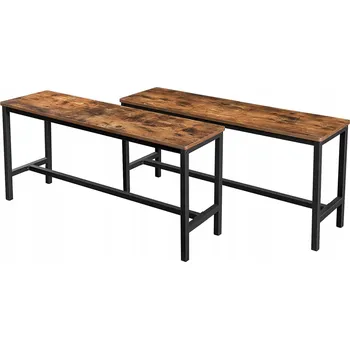 Taburet Taburet Songmics, přírodní dub, 50 cm