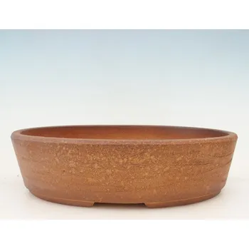 Květináč Bonsai miska 32 x 25 x 8,5 cm hnědá