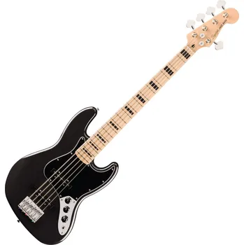 Baskytara Fender Squier Affinity Series Active Jazz Bass V MN Black Metallic 5-strunná baskytara