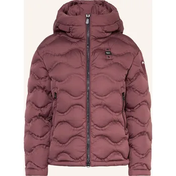 Blauer Dámská Péřová Bunda Lorraine, tmavě červená, 42