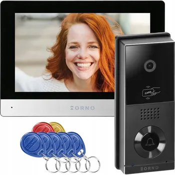 Videotelefon Orno 8" dotykový displej Wi-Fi Full HD RFID drátový